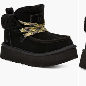 Nearly New Ugg Funkarra Cabin Cuff Boots - Size 6